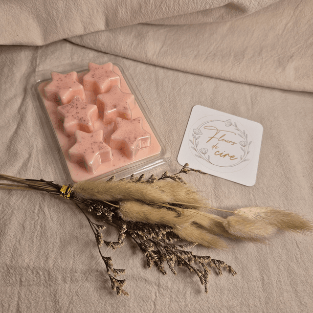 Parfum rose, fondants